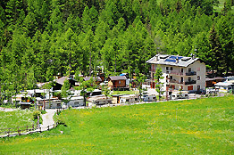 Il Camping al Sole a Lillaz nella Valle di Cogne